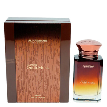 Al Haramain Khulasat Oud Men's EDP Spray 3.4 Oz