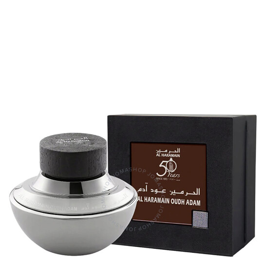 Al Haramain Oudh Adam Men's EDP Spray 2.5 Oz