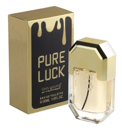 Linn Young Pure Luck Men's EDT Spray 3.3 Oz