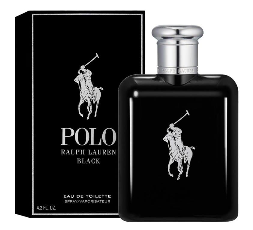 Ralph Lauren Polo Black Men's EDT Spray 4.2 Oz