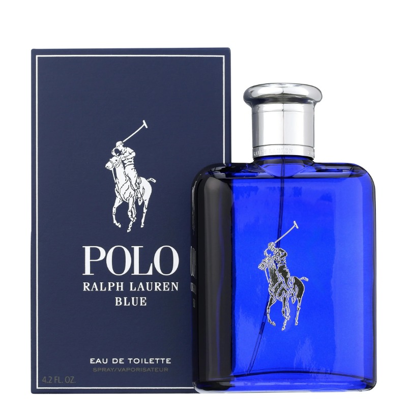 Polo Blue Eau de Toilette Spray 4.2 oz for Men