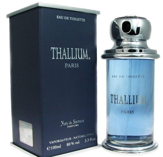 Yves De Sistelle Thallium Men's EDT Spray 3.3 Oz