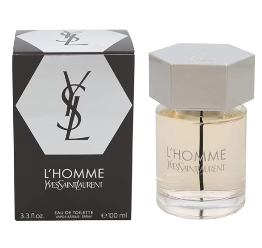 Yves Saint Laurent YSL L'Homme Men's EDT Spray 3.3 Oz