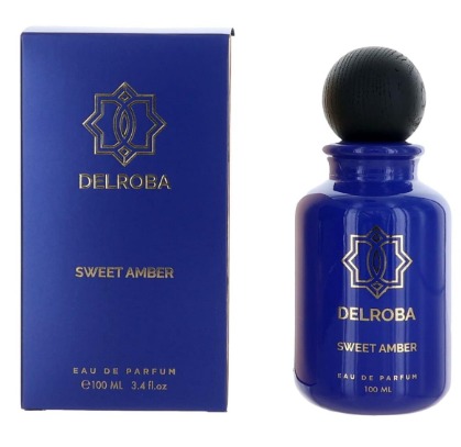 Delroba Sweet Amber for Men EDP 3.4 oz 