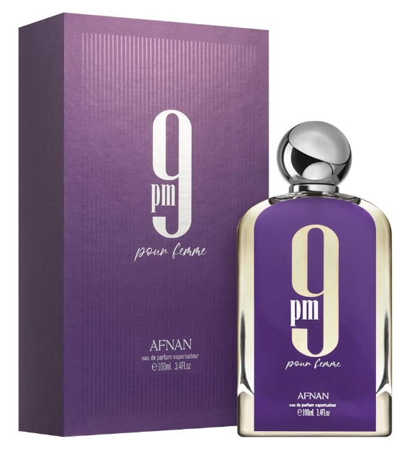 Afnan 9 PM Femme Women EDP Spray 3.4 Oz  