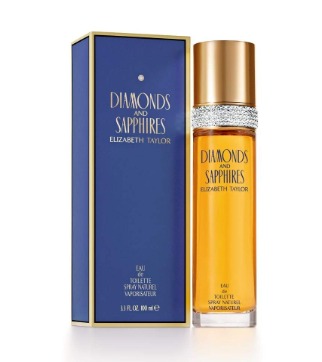 Elizabeth Taylor Diamond & Sapphire Women EDT Spray 3.4 Oz