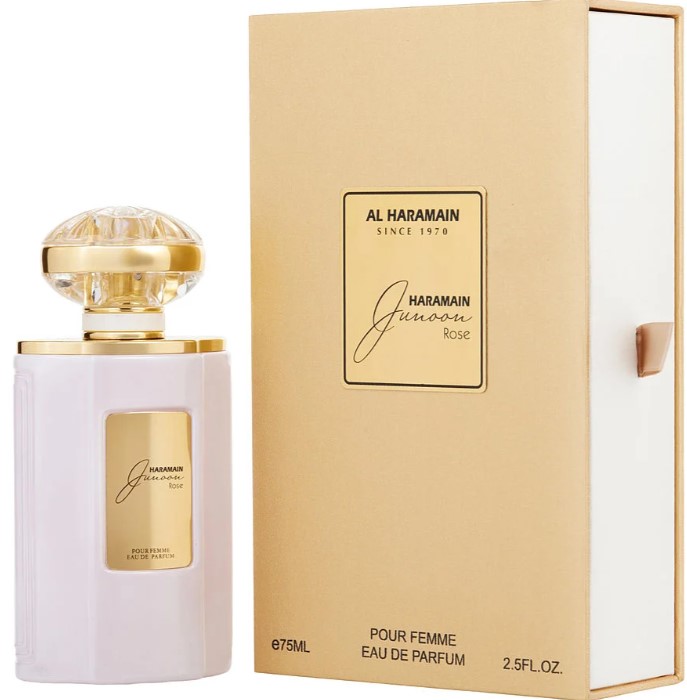 Al Haramain Junoon Rose Women EDP Spray 2.5 Oz