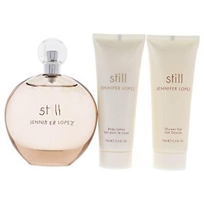 Jennifer Lopez Still 3-Piece Gift Set for Women: 3.4 oz EDP Spray + 2.5 oz Body Lotion + 2.5 oz Shower Gel 