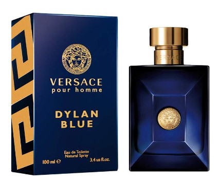 Versace Dylan Blue Men's EDT Spray 3.4 Oz 