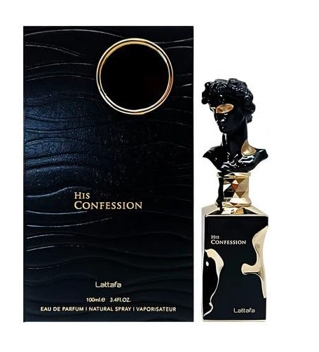 His Confession Spray 3.4 oz EDT by Lattafa for Men