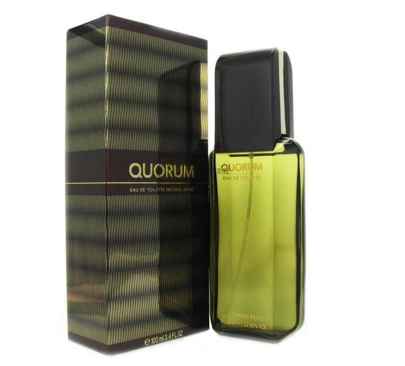 Antonio Puig Quorum Men's EDT Spray 3.4 Oz