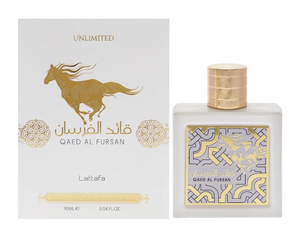 Lattafa Qaed Al Fursan Unlimited Unisex EDP Spray 3.4 Oz 