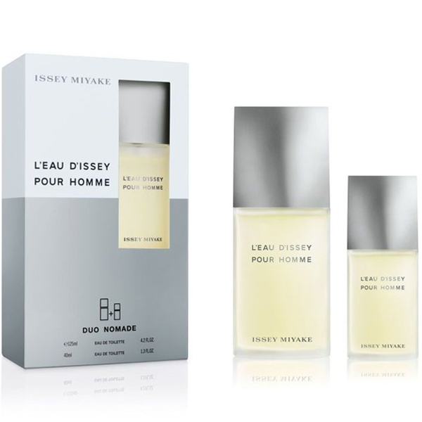 Issey Miyake Men's L'eau D'Issey Homme Gift Set for Men: 2-Piece Set - 4.2 oz EDT and Mini