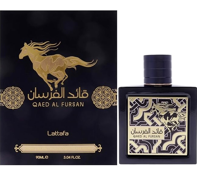 Lattafa Qaed Al Fursan Men's EDP Spray 3.04 Oz