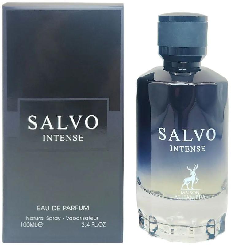 Al Hambra Salvo Intense Men's EDP Spray  3.4 Oz