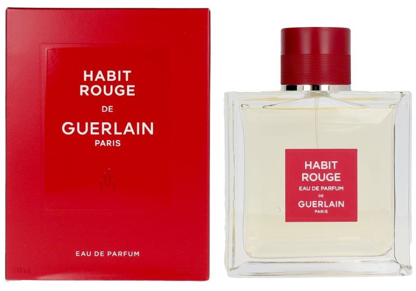 Guerlain Habit Rouge Men's EDP 3.4 Oz 