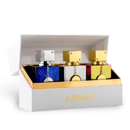 Armaf Club de Nuit Men's Mini Gift Set | Iconic, Imperiale & Untold | 1OZ Travel Size Bottles