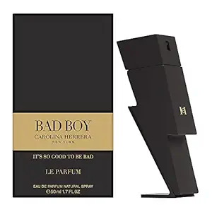 Carolina Herrera Bad Boy Le Parfum 3.4 oz EDP Men's Spray TESTER with Plain Black Sleeve