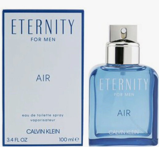 Calvin Klein Eternity Air 3.4 oz EDT Men's Spray