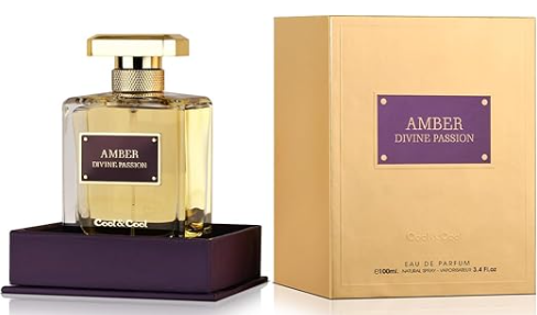 Cool & Cool | Amber Divine Passion EDP Spray 3.4 Oz