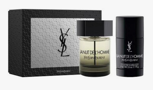 Yves Saint Laurent La Nuit Men's EDT Spray 3.3 Oz + Deodorant Men Set