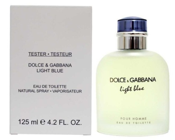 D&G LIGHT BLUE Men's 4.2oz Tester