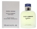 Dolce & Gabbana LIGHT BLUE Men's 4.2 Oz Tester