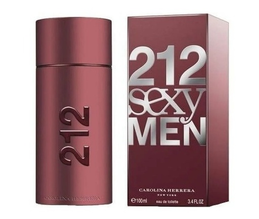 Carolina Herrera 212 Sexy Men's EDT Spray 3.4 Oz