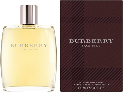 Burberry Classic Men's EDT Spray 3.4 Oz