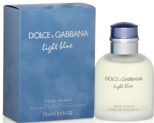 Dolce & Gabbana Light Blue Men's EDT Spray 2.5 Oz 