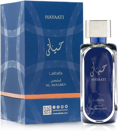 Lattafa Hayaati Malaaki Men's EDP Spray 3.4 Oz