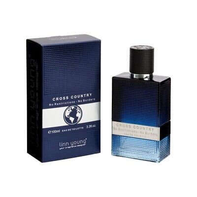 Linn Young Cross Country Men's EDT Spray 3.4 Oz 