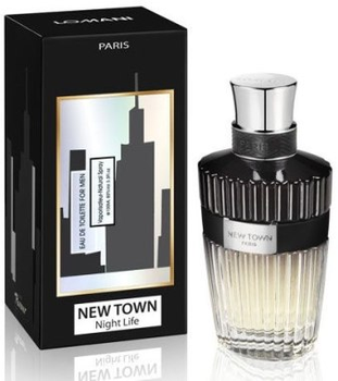 New Town Night Life Men's EDT Spray 3.3 Oz