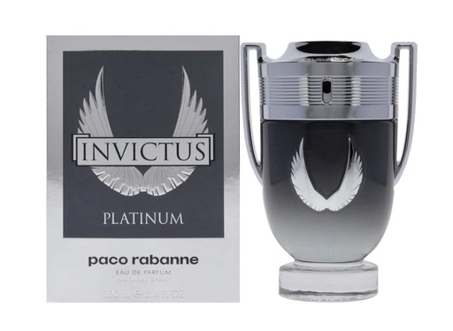 Invictus Platinum Eau de Parfum 3.0 oz for Men