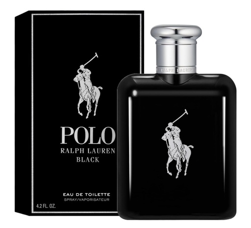 Polo Black Eau de Toilette Spray 4.2 oz for Men