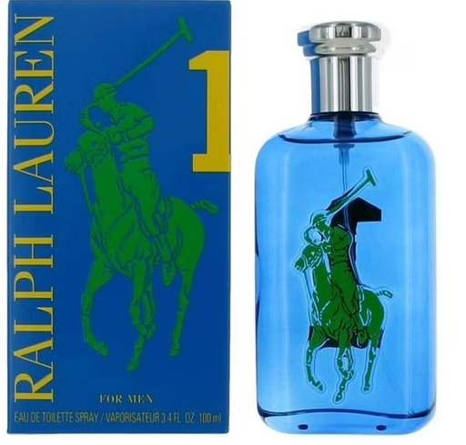 Ralph Lauren Big Pony Blue Men's EDT Spray 3.4 Oz