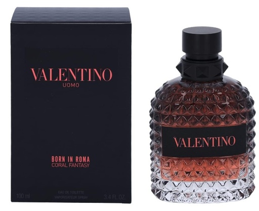 Valentino Uomo Born In Roma Coral Fantasy Men's EDT Spray 3.4 Oz 