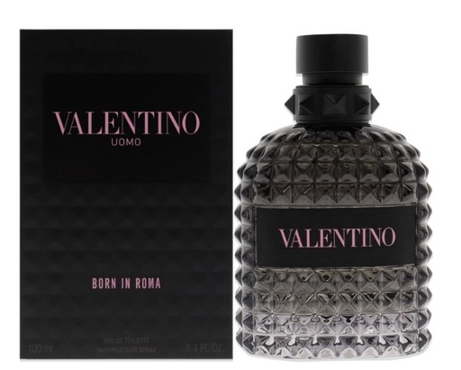 Valentino Uomo Born In Roma Men's EDT Spray 3.4 Oz