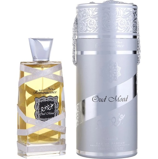 Lattafa  Oud Mood Reminiscence Unisex EDP Spray 3.4 Oz