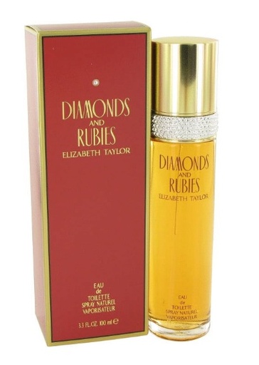 Elizabeth Taylor Diamond & Rubies Women EDT Spray 3.4 Oz