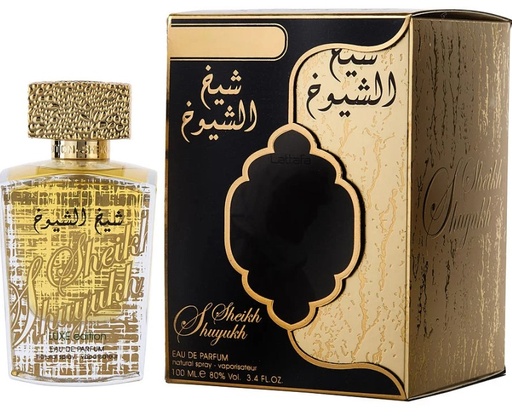 Lattafa Sheikh Al Shuyukh Women EDP Spray 3.4 Oz