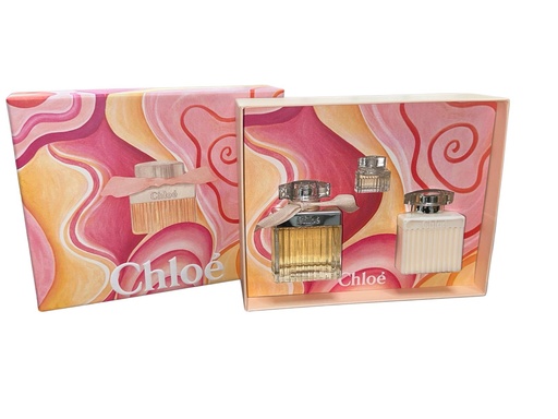 Chloé Signature Women’s 3-Piece Gift Set | 2.5 oz EDP, 3.4 oz Body Lotion, 0.16 oz Mini EDP