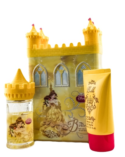 DISNEY 2PC BELL CASTLE SE