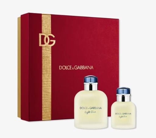 Dolce & Gabbana Light Blue Men's 2-Piece Gift Set | 4.2 oz EDT & 1.3 oz EDT