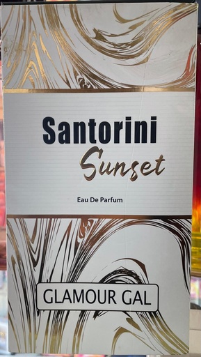 Glamour Gal Santorini Sunset Women EDP Spray 3.4 Oz