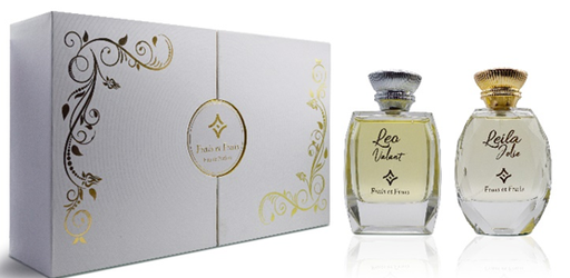 Frais Et Frais Luxury 2-Piece GiftSet Leila Jolie EDP Spray 3.4 Oz + Leo Valant EDP Spray 3.4 Oz