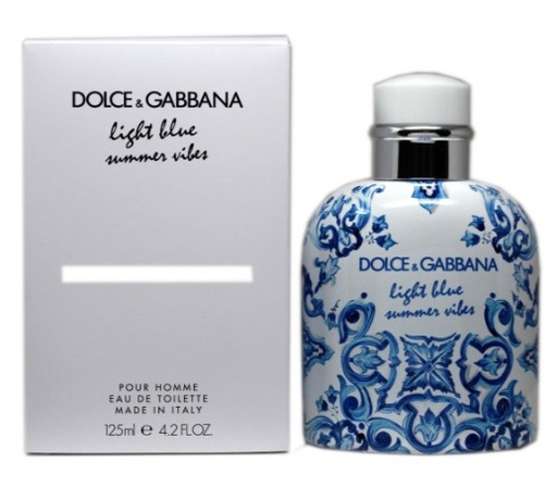 Dolce & Gabbana Light Blue Summer Vibes Men's EDT Spray 4.2 Oz Tester