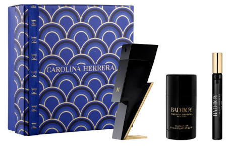 Carolina Herrera Bad Boy EDT 100 ml + EDT 10 ml + Deo 100 ml