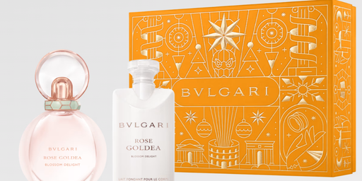 Bvlgari Rose Goldea Blossom Delight Edp 1.7 Oz + Body Milk 2.5 Oz Women Set