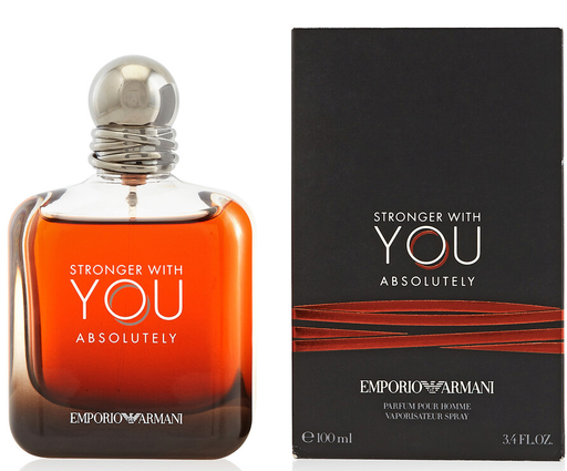 Emporio Armani Stronger With You Absolutely Men Parfum Spray 3.4 oz